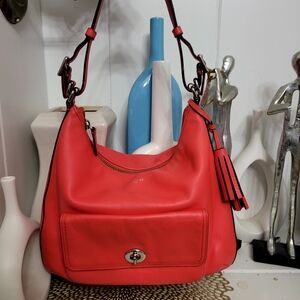 Coach Leather Shoulder Bag